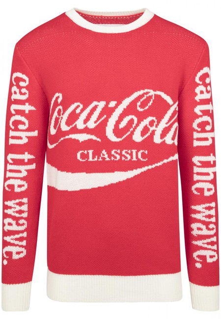 Obrázok Ladies Coca Cola Xmas Sweater red - S