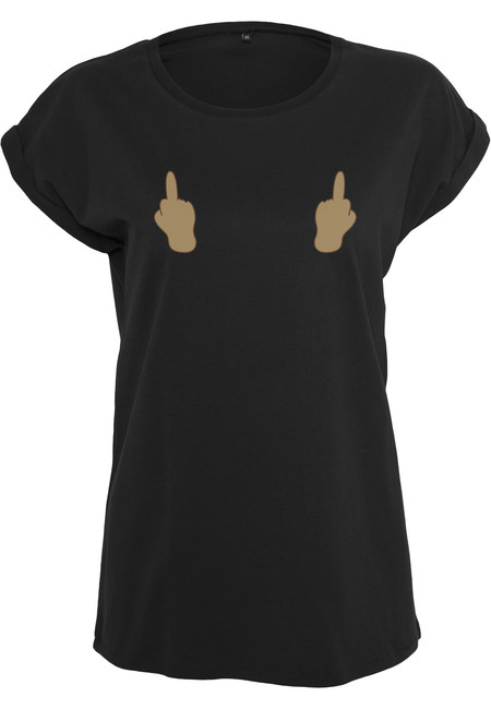 Obrázok Mr. Tee Ladies Fingers Tee black - XS