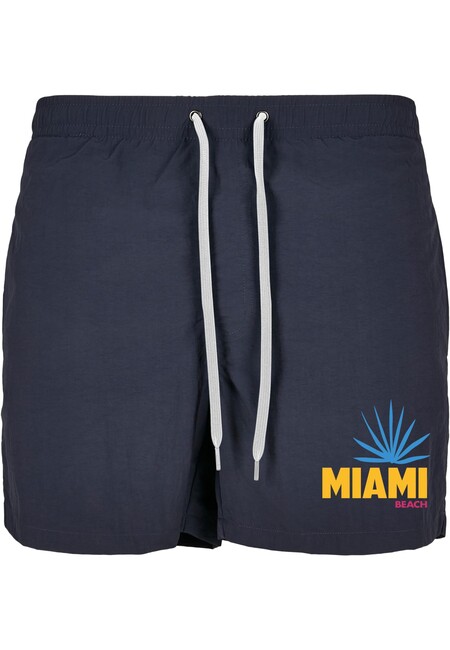 Mr. Tee Miami Beach Swimshorts navy - XXL