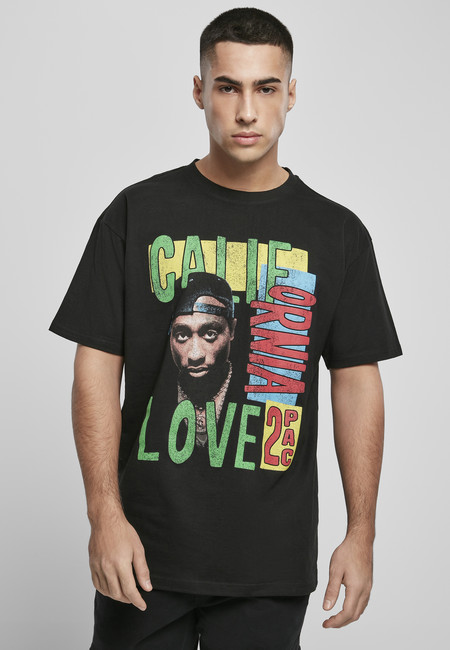 Mr. Tee Tupac California Love Retro Oversize Tee black - XS