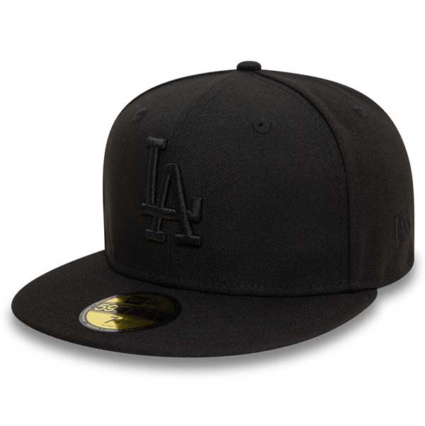 Šiltovka New Era 59Fifty Essential LA Dodgers Black Black cap - 7 5/8
