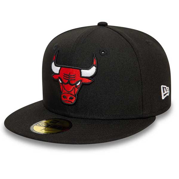 Šiltovka New Era 59Fifty NBA Essential Chicago Bulls Black Red cap - 7 5/8