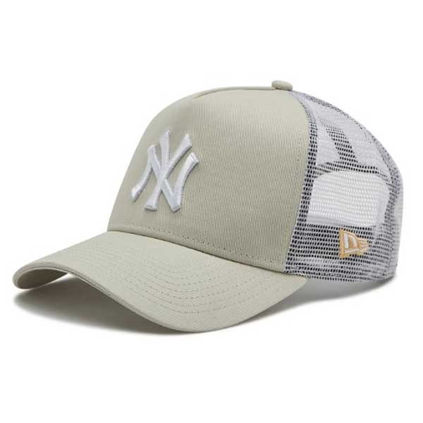 Šiltovka NEW ERA 940 Af trucker MLB League essential NY cap Beige - UNI