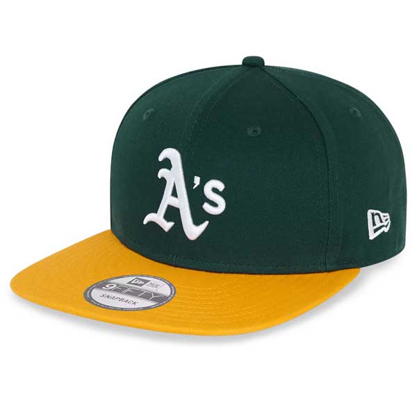 E-shop šiltovka New Era 9Fifty MLB Essential Oakland Athletics Dark Green Snapback Cap - S/M