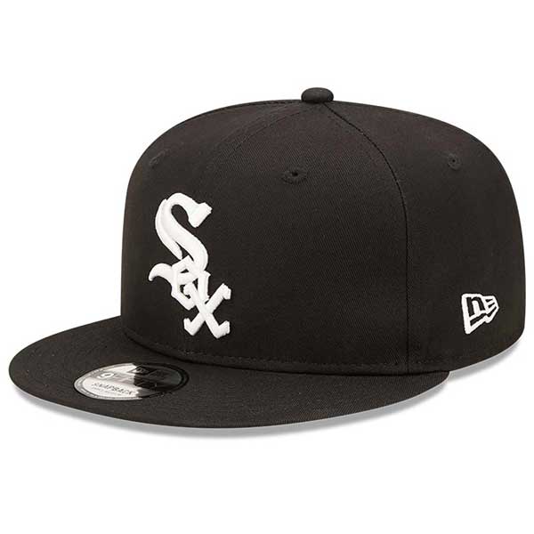 šiltovka New Era 9FIFTY MLB Team Side Patch Chicago White Sox Black snapback cap - M/L