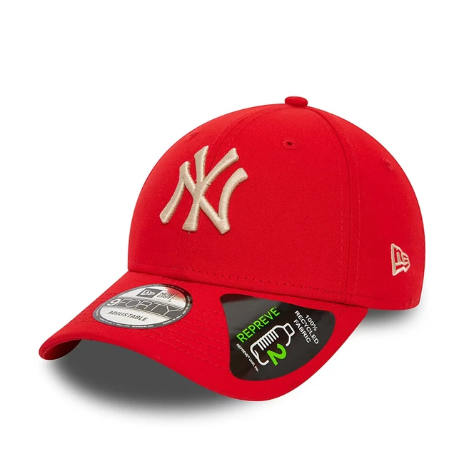 Šiltovka New Era 9FORTY MLB Repreve NY Yankees Scarlet - UNI