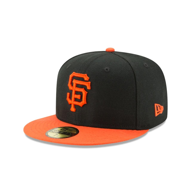 šiltovka New Era 59 FIFTY Authentic San Francisco Authentic cap Black Orange - 7 1/4