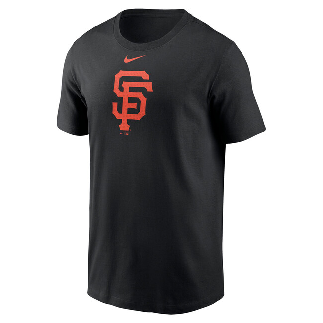 Nike T-shirt Men\'s Fuse Large Logo Cotton Tee San Francisco Giants black - XL