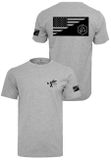 Mr. Tee Linkin Park Flag Tee heather grey