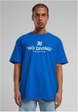 Mr. Tee No Diving Heavy Oversize Tee cobalt blue