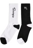 Mr. Tee Zodiac Socks 2-Pack black/white scorpio