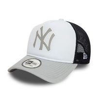šiltovka New Era 940 New York Yankees MLB Logo Grey A-Frame Trucker Cap