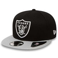 Šiltovka New Era 9FIFTY NFL Cotton Block Oakland Raiders Black snapback cap