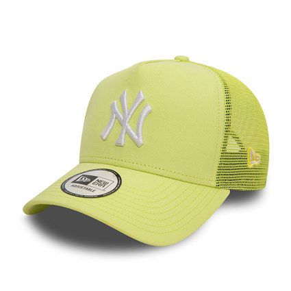 šiltovka New Era 9Forty E-Frame League Essential NY Yankees Pastel Green Adjustable trucker cap