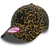 Dámska Šiltovka New Era 9Forty Womens League Essential NY Yankees Leopard Brown Adjustable cap