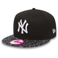 Dámska Šiltovka New Era 9Forty Womens Vize NY Yankees Leopard Black Snapback cap