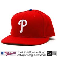 Šiltovka New Era 59FIFTY Authentic Philadelphia Phillies Home Cap Red