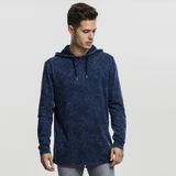 Pánska mikina Urban Classics Random Wash Hoody indigo