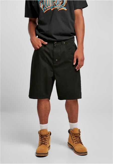 Southpole Twill Chino Shorts black - 34