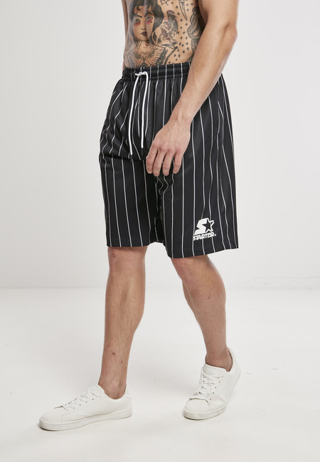 Starter Pinstripe Shorts black - XL