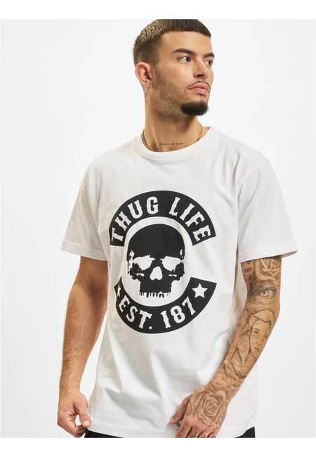 Thug Life B.Skull T-Shir white - L