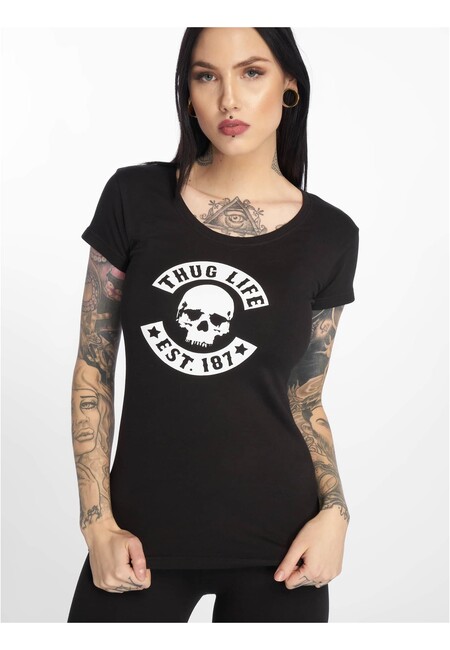 Thug Life Queen T-Shirt black - XS