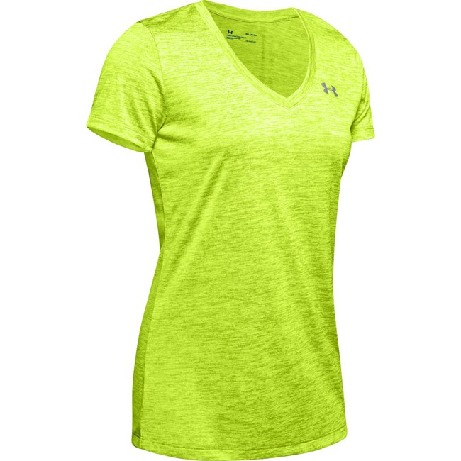 Obrázok Tech™ Twist Tričko Under Armour | Zelená | Dámske | L