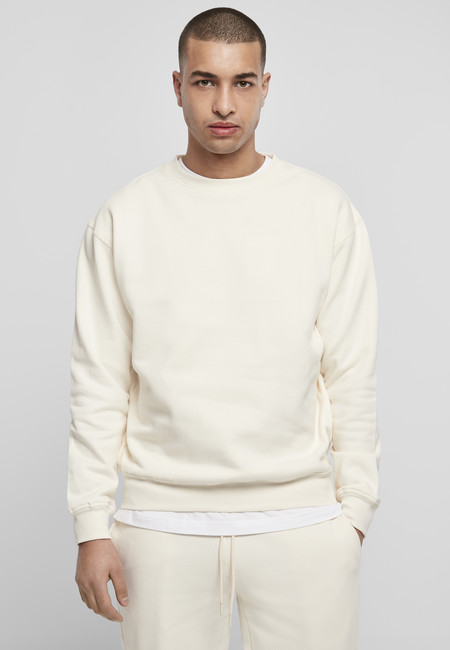Urban Classics Crewneck Sweatshirt whitesand - L