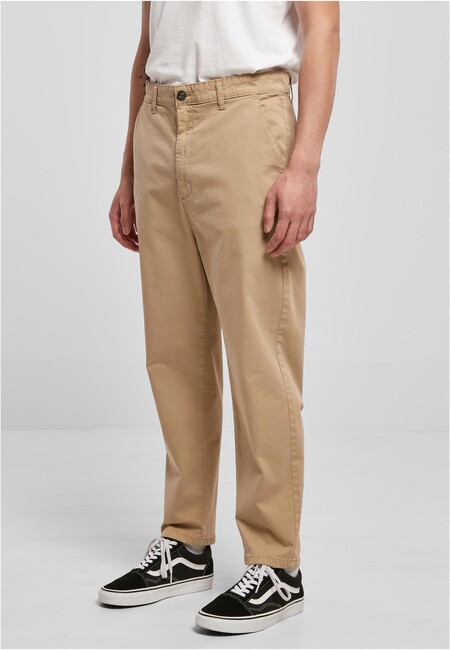 Urban Classics Cropped Chino Pants unionbeige - 36