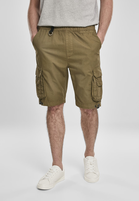 Urban Classics Double Pocket Cargo Shorts summerolive - XL