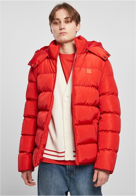 Urban Classics Hooded Puffer Jacket hugered - S
