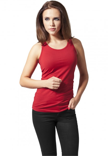 Obrázok Urban Classics Ladies Cutted Back Tanktop red - L