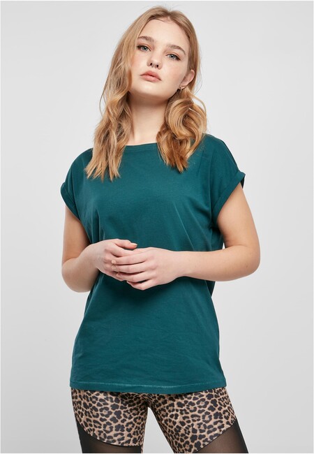 Urban Classics Ladies Extended Shoulder Tee jasper - XS