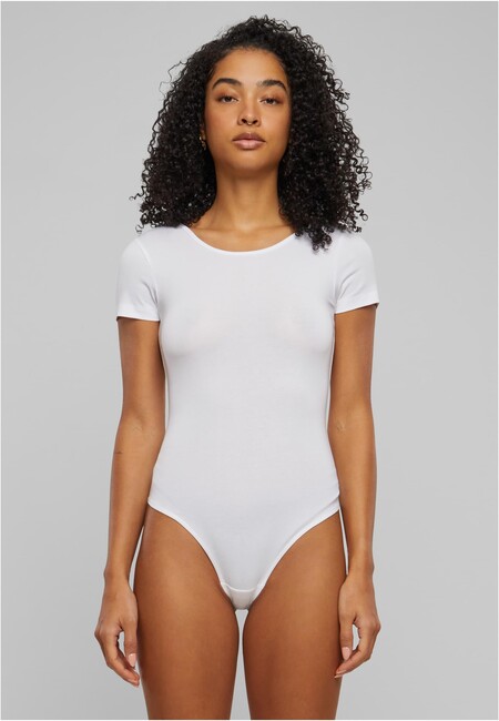 Urban Classics Ladies Organic Stretch Jersey Body white - 4XL