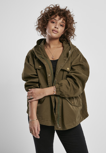 Obrázok Urban Classics Ladies Oversized Parka Jacket summerolive - XL