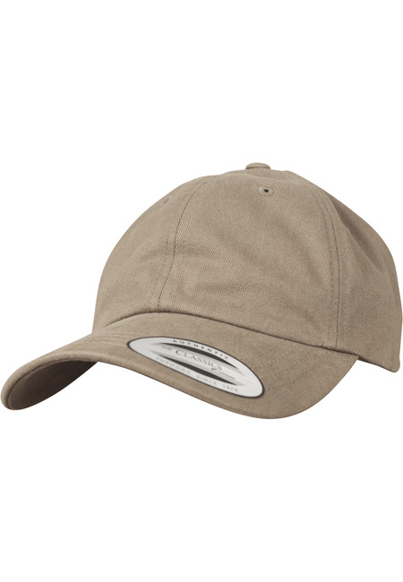 Urban Classics Peached Cotton Twill Dad Cap loden - UNI