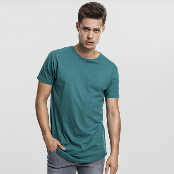 Pánske tričko Urban Classics Shaped Long Tee jasper - XS