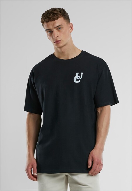 Urban Classics UC Weavy Logo Heavy Oversized Tee black - XL