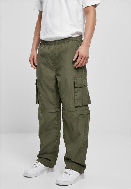 Urban Classics Zip Away Pants olive - 5XL